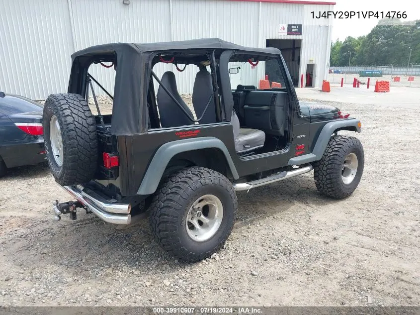 1997 Jeep Wrangler Se VIN: 1J4FY29P1VP414766 Lot: 39910607