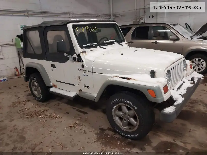 1J4FY19S0VP495385 1997 Jeep Wrangler Sport