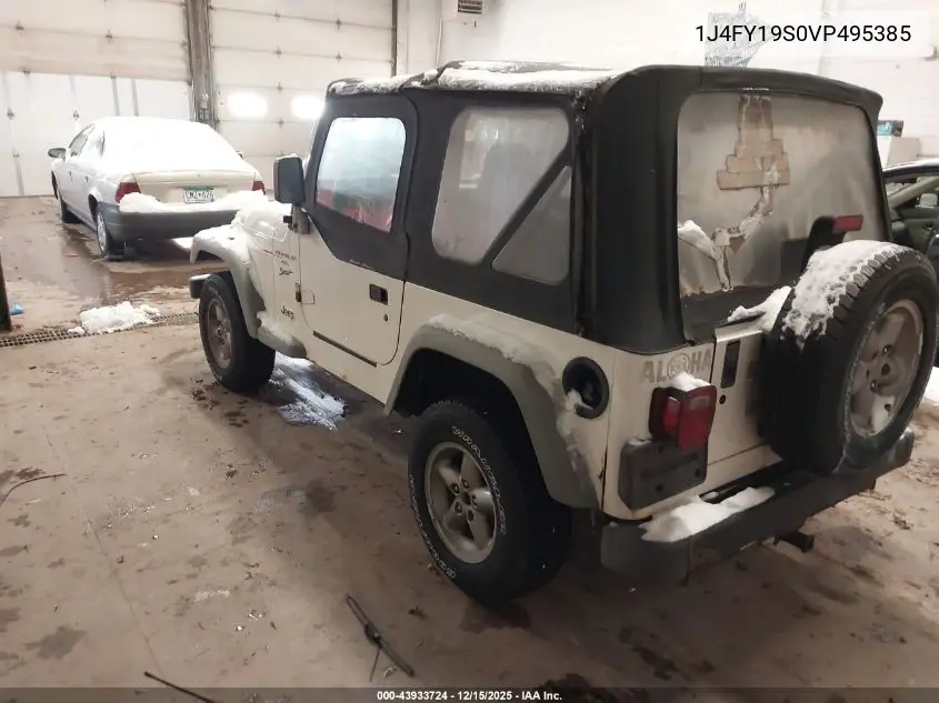 1J4FY19S0VP495385 1997 Jeep Wrangler Sport