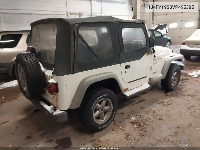 1J4FY19S0VP495385 1997 Jeep Wrangler Sport