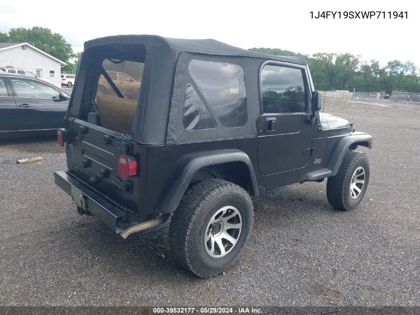 1J4FY19SXWP711941 1998 Jeep Wrangler Sport