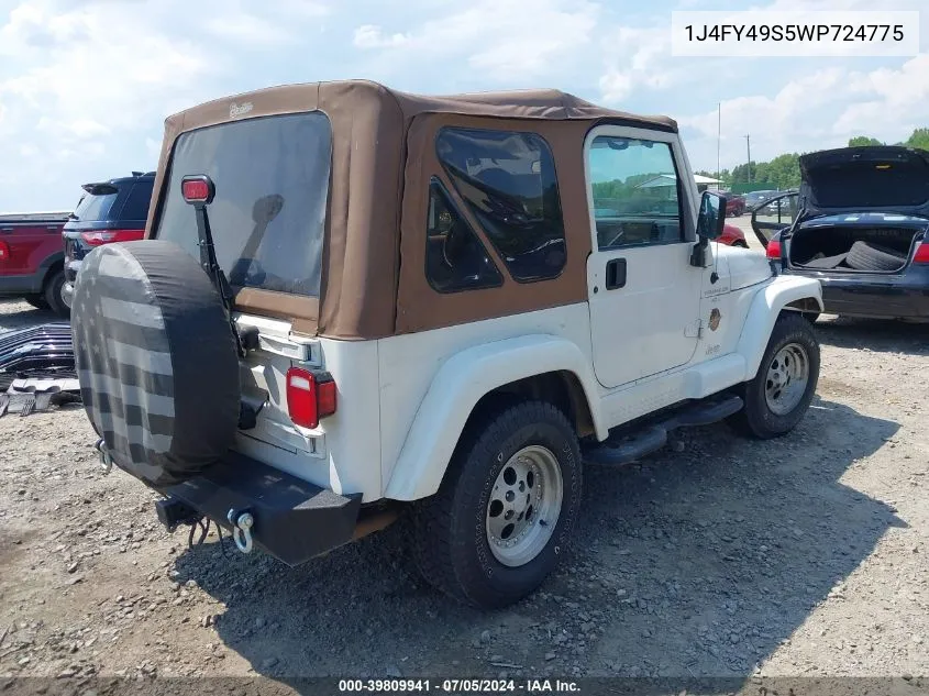 1J4FY49S5WP724775 1998 Jeep Wrangler Sahara