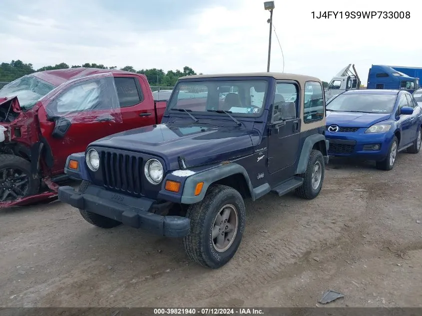 1J4FY19S9WP733008 1998 Jeep Wrangler Sport