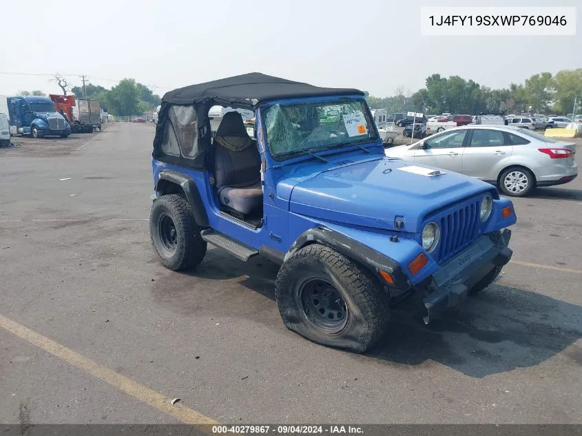 1J4FY19SXWP769046 1998 Jeep Wrangler Sport