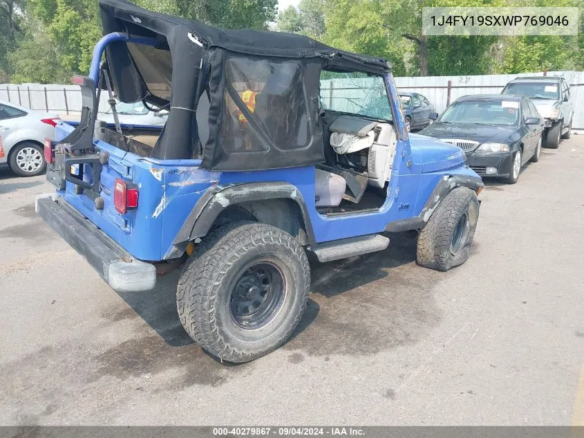 1J4FY19SXWP769046 1998 Jeep Wrangler Sport