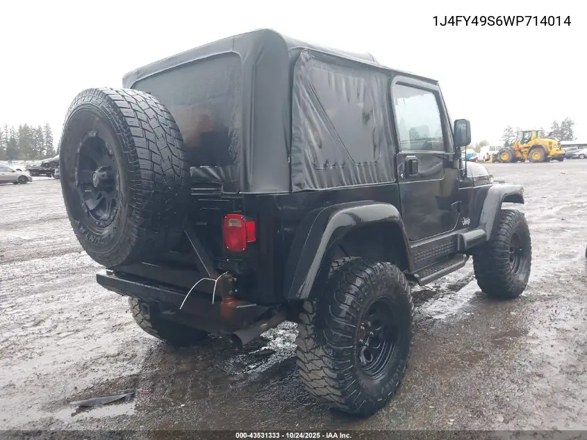 1J4FY49S6WP714014 1998 Jeep Wrangler Sahara