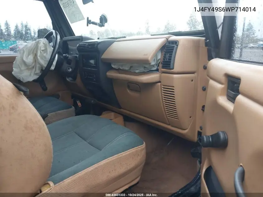 1J4FY49S6WP714014 1998 Jeep Wrangler Sahara