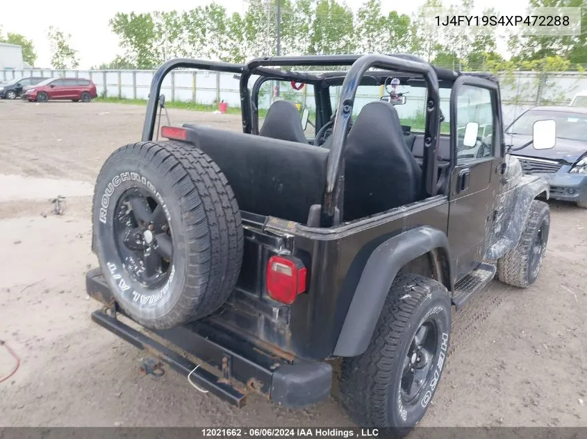 1J4FY19S4XP472288 1999 Jeep Wrangler / Tj Sport