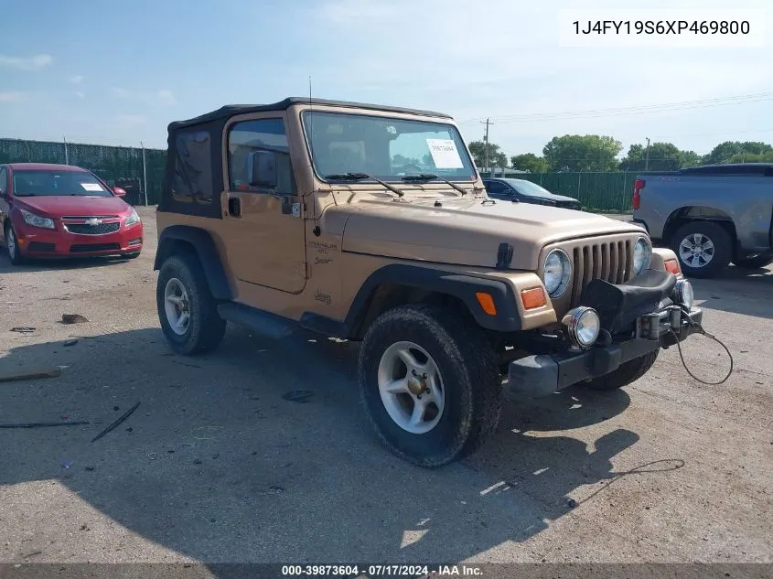 1J4FY19S6XP469800 1999 Jeep Wrangler Sport