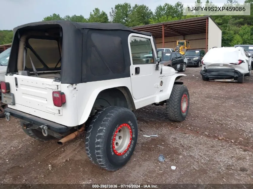 1999 Jeep Wrangler Sahara VIN: 1J4FY49S2XP459086 Lot: 39873836