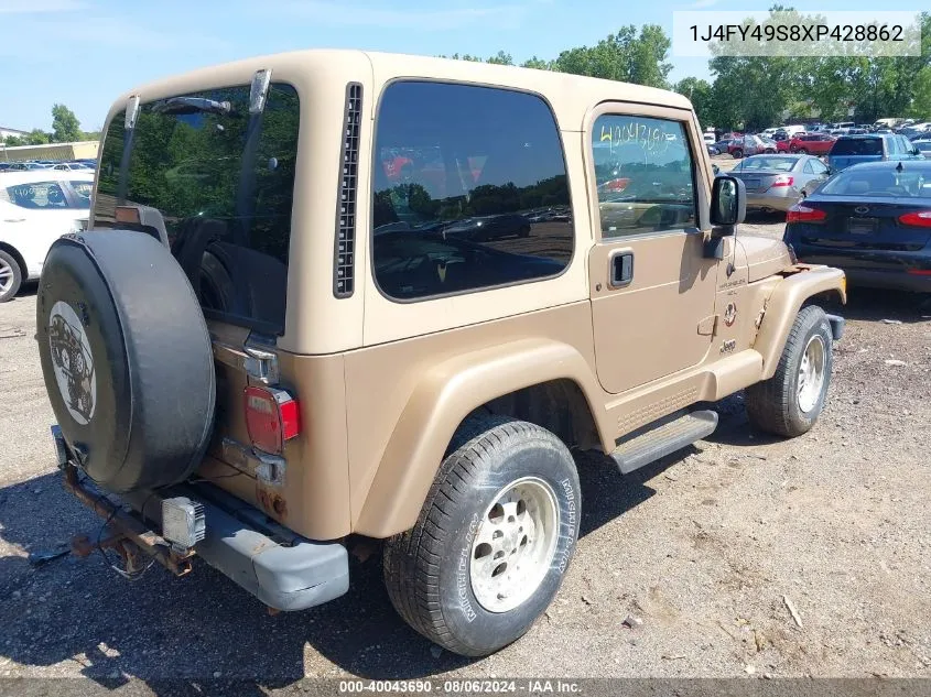 1J4FY49S8XP428862 1999 Jeep Wrangler Sahara