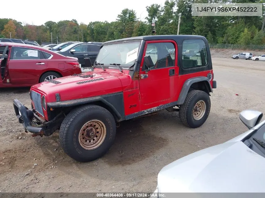 1J4FY19S6XP452222 1999 Jeep Wrangler Sport