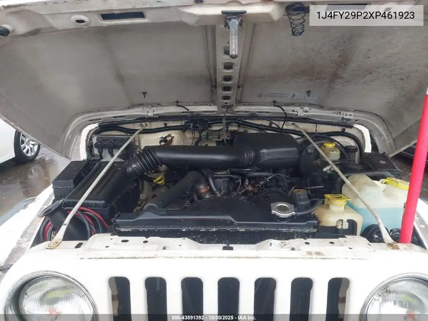 1J4FY29P2XP461923 1999 Jeep Wrangler Se