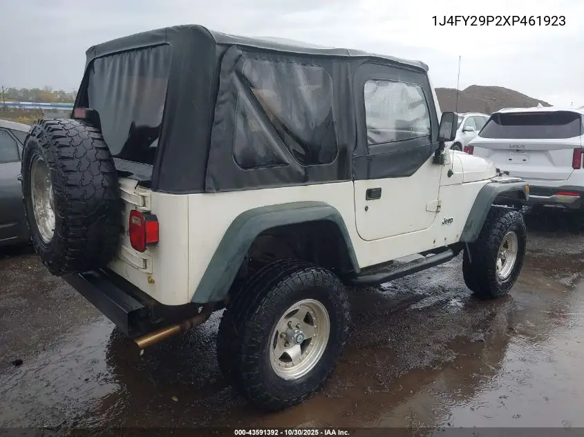 1J4FY29P2XP461923 1999 Jeep Wrangler Se