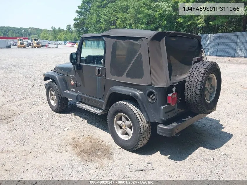 1J4FA59S01P311066 2001 Jeep Wrangler Sahara