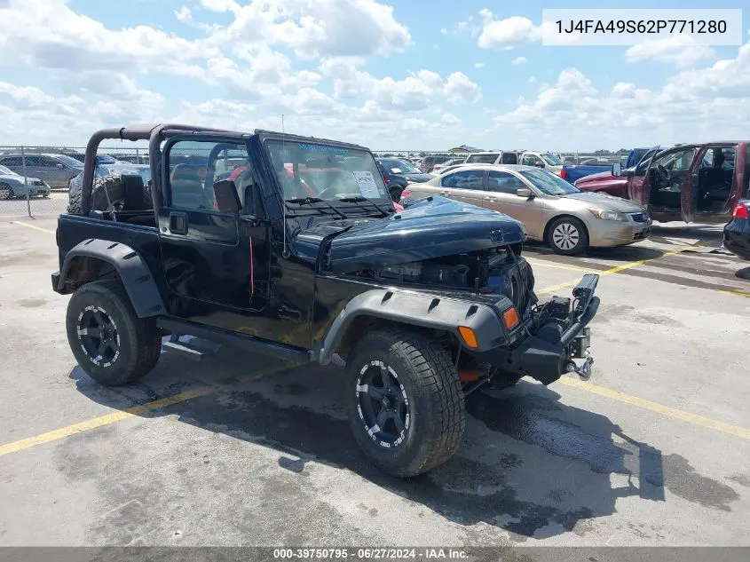 2002 Jeep Wrangler Sport VIN: 1J4FA49S62P771280 Lot: 39750795