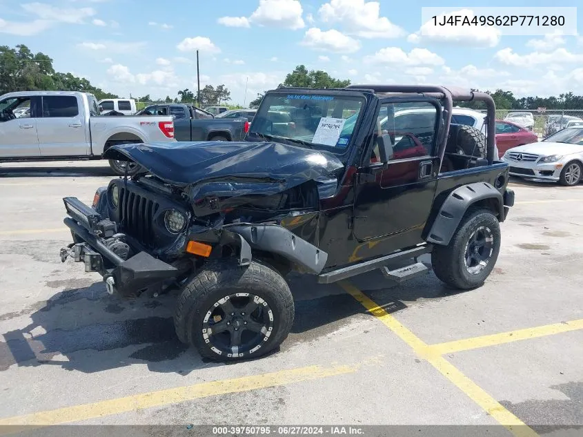 2002 Jeep Wrangler Sport VIN: 1J4FA49S62P771280 Lot: 39750795