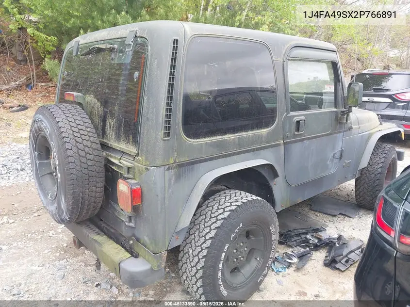 2002 Jeep Wrangler Sport VIN: 1J4FA49SX2P766891 Lot: 45133590