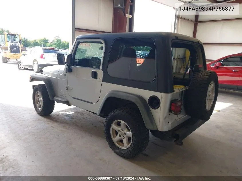 1J4FA39S94P766877 2004 Jeep Wrangler X