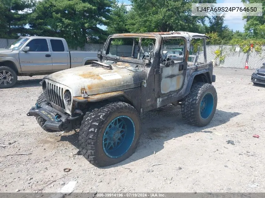 2004 Jeep Wrangler Rubicon VIN: 1J4FA69S24P764650 Lot: 39914196