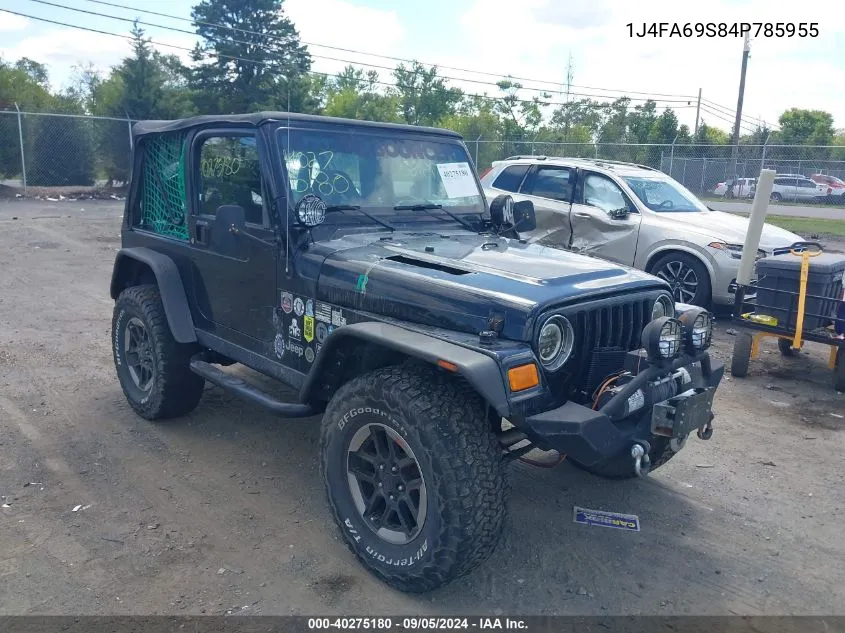 1J4FA69S84P785955 2004 Jeep Wrangler Rubicon