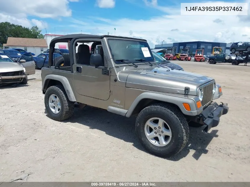 2005 Jeep Wrangler X VIN: 1J4FA39S35P337462 Lot: 39759419