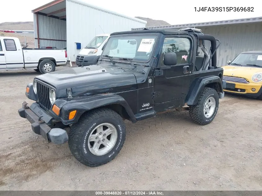 1J4FA39S15P369682 2005 Jeep Wrangler X