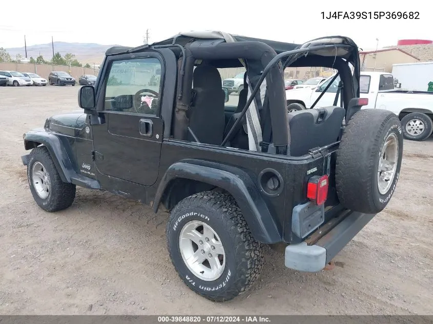 1J4FA39S15P369682 2005 Jeep Wrangler X