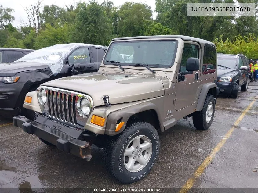 1J4FA39S55P313678 2005 Jeep Wrangler X