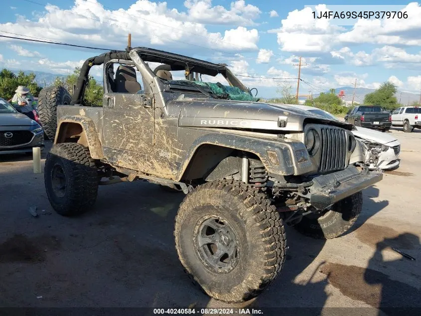 2005 Jeep Wrangler Rubicon VIN: 1J4FA69S45P379706 Lot: 40240584