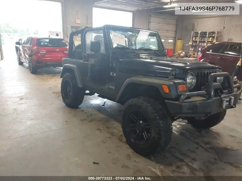 1J4FA39S46P768779 2006 Jeep Wrangler X