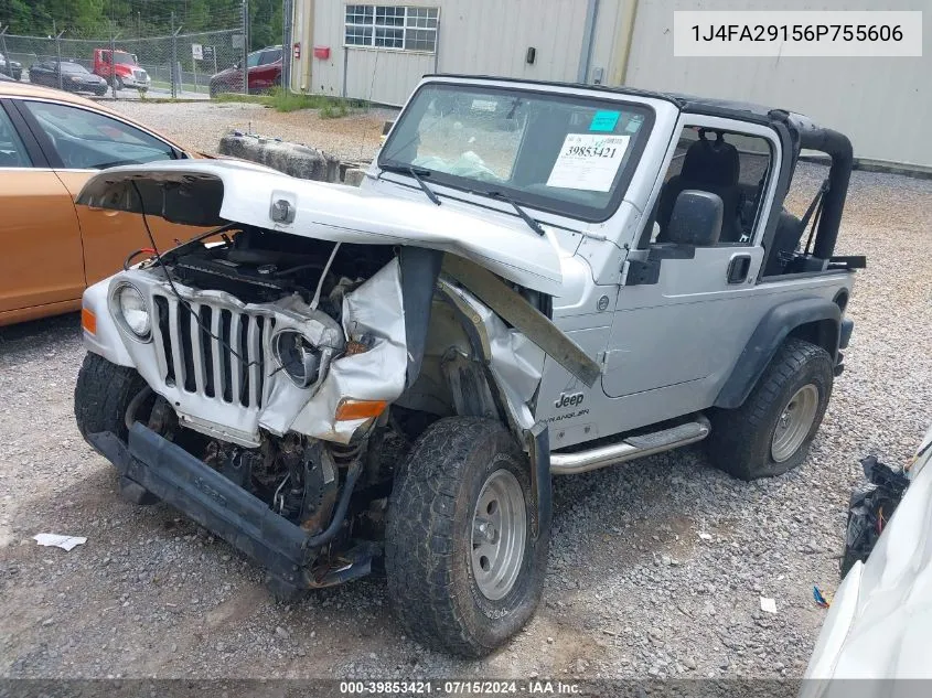 1J4FA29156P755606 2006 Jeep Wrangler Se