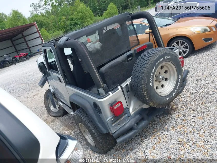 1J4FA29156P755606 2006 Jeep Wrangler Se