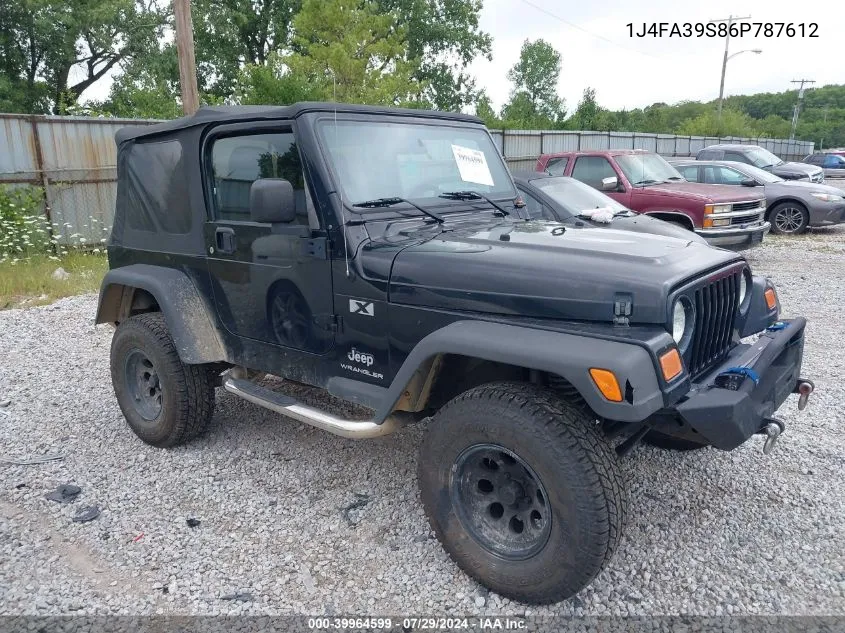 1J4FA39S86P787612 2006 Jeep Wrangler X