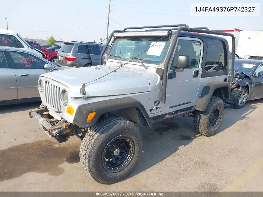 2006 Jeep Wrangler Sport VIN: 1J4FA49S76P742327 Lot: 39976517