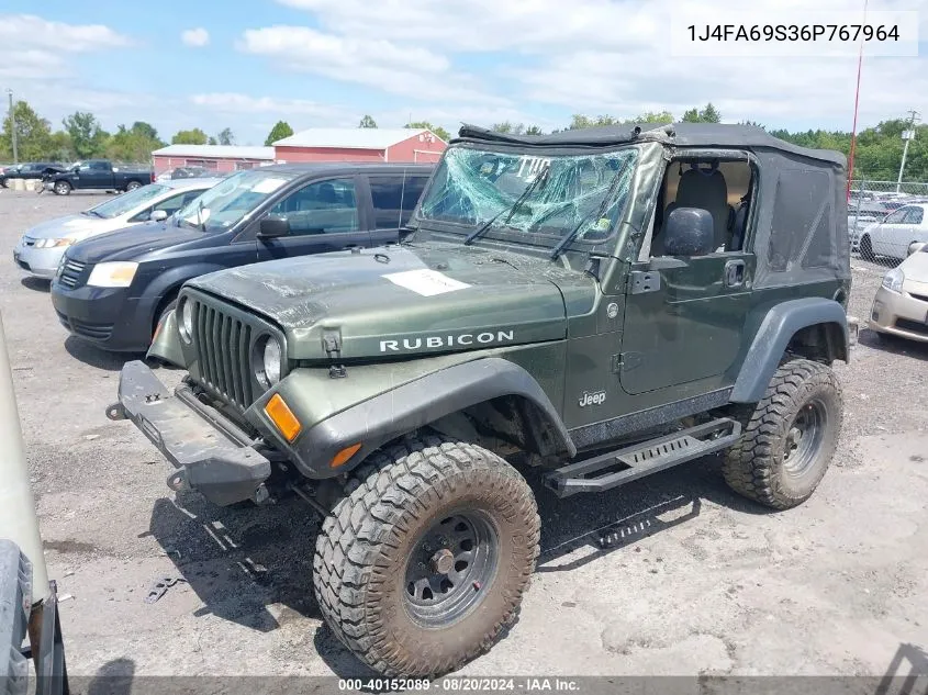 2006 Jeep Wrangler Rubicon VIN: 1J4FA69S36P767964 Lot: 40152089