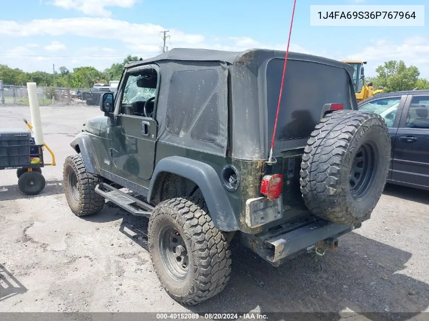 1J4FA69S36P767964 2006 Jeep Wrangler Rubicon