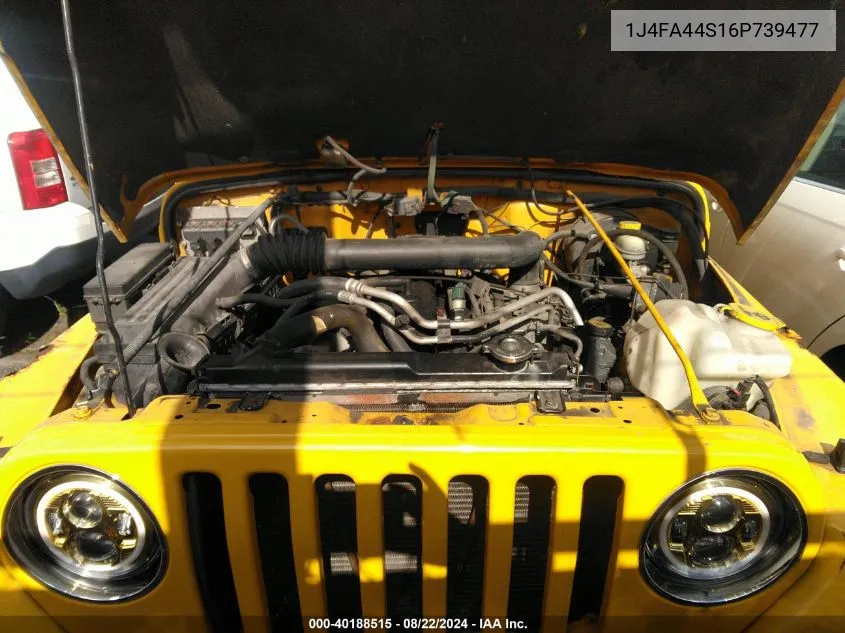 1J4FA44S16P739477 2006 Jeep Wrangler