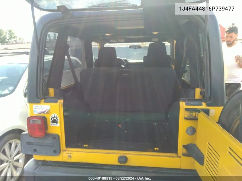 1J4FA44S16P739477 2006 Jeep Wrangler