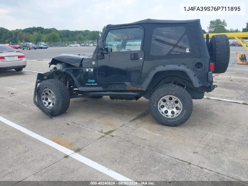 1J4FA39S76P711895 2006 Jeep Wrangler X