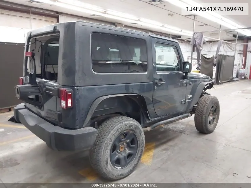 1J4FA541X7L169470 2007 Jeep Wrangler Sahara