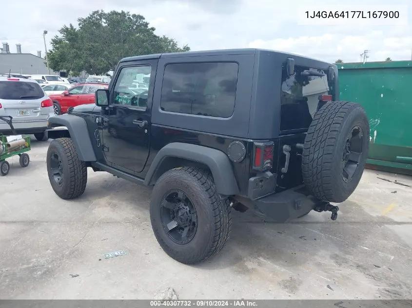 1J4GA64177L167900 2007 Jeep Wrangler Rubicon