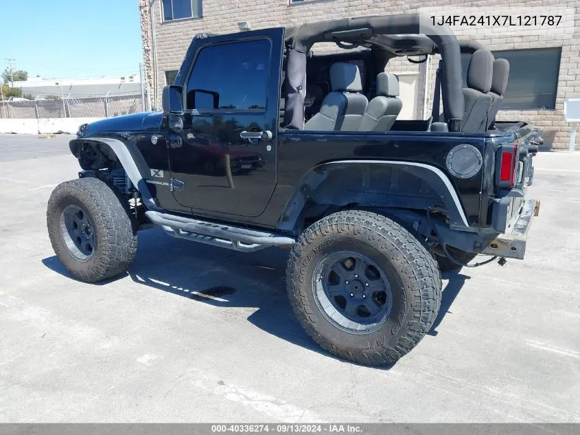 2007 Jeep Wrangler X VIN: 1J4FA241X7L121787 Lot: 40336274