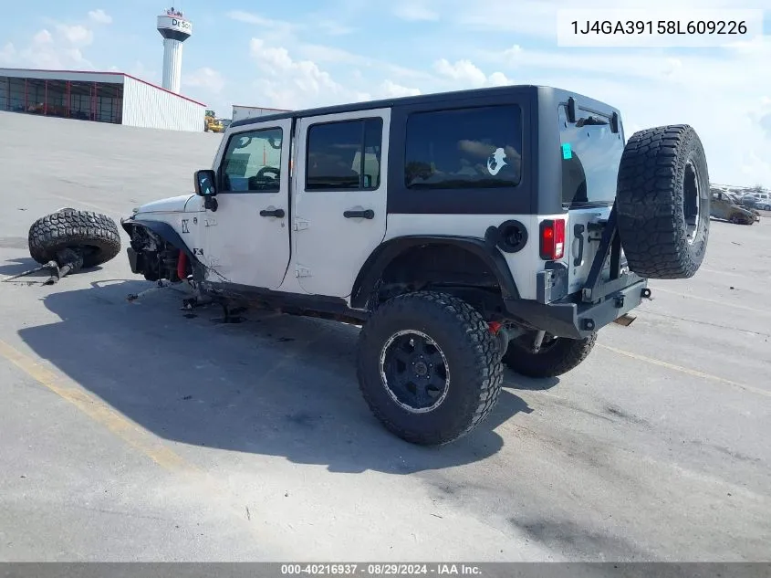 1J4GA39158L609226 2008 Jeep Wrangler Unlimited X