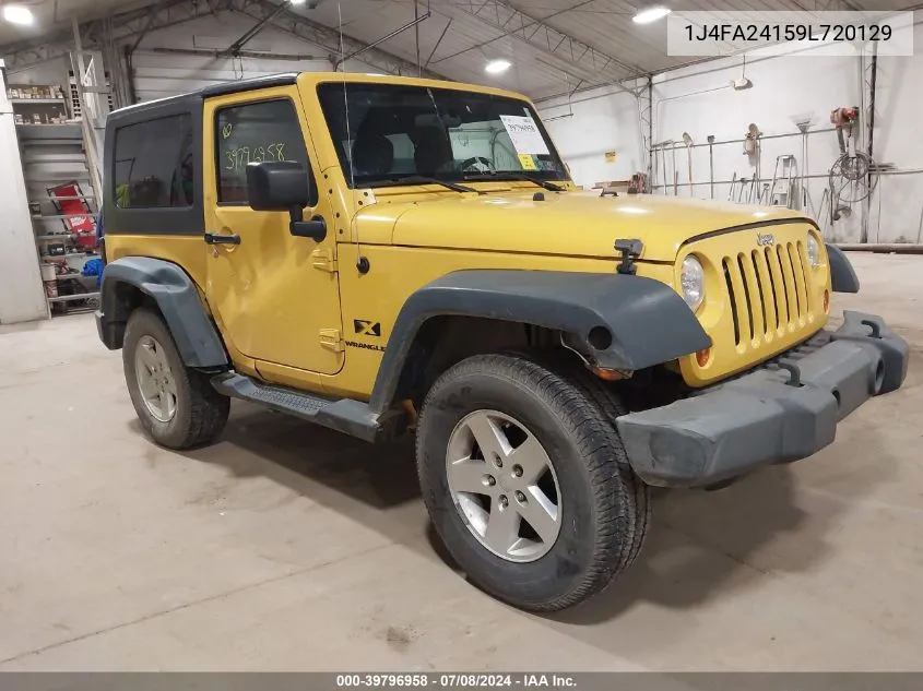 2009 Jeep Wrangler X VIN: 1J4FA24159L720129 Lot: 39796958