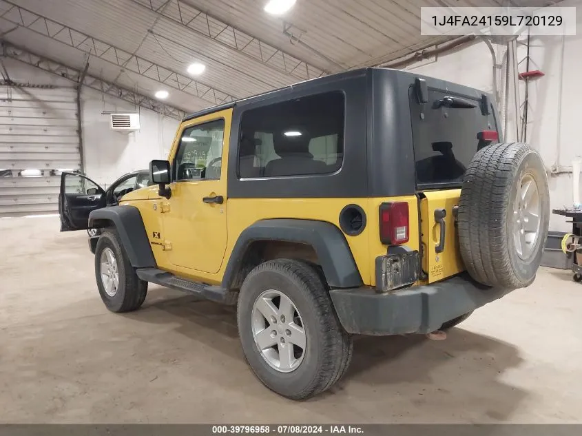 2009 Jeep Wrangler X VIN: 1J4FA24159L720129 Lot: 39796958