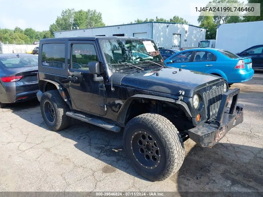 1J4FA24199L746460 2009 Jeep Wrangler X