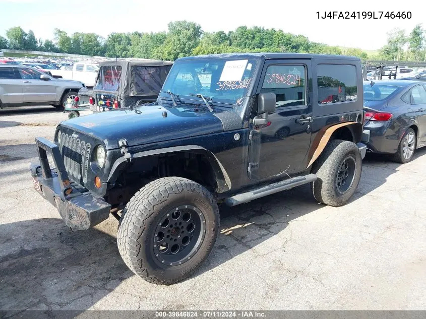 1J4FA24199L746460 2009 Jeep Wrangler X