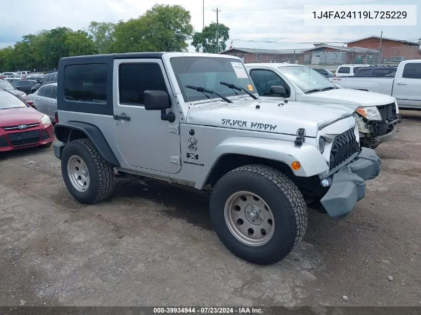 1J4FA24119L725229 2009 Jeep Wrangler X