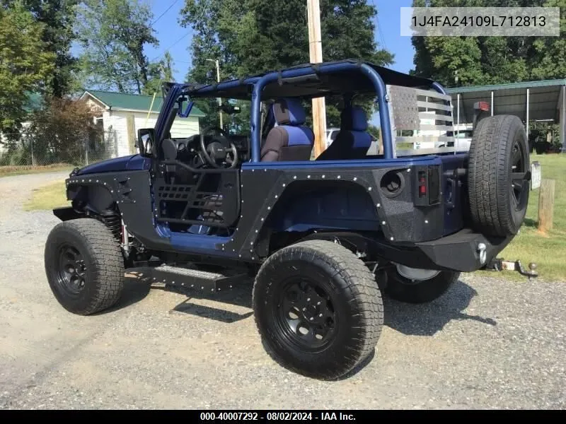 1J4FA24109L712813 2009 Jeep Wrangler X